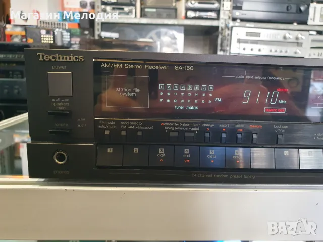 Ресийвър Technics SA-160 В отлично техническо състояние, много добър външен вид., снимка 3 - Ресийвъри, усилватели, смесителни пултове - 49370784