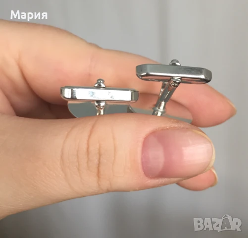 835 L Красиви модерни копчета за ръкавеи Сребро или Медицинска Стомана ? / Картие Знак, снимка 8 - Други - 51273450