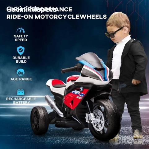 Акумулаторен МОТОР BMW HP4 12V, снимка 9 - Детски велосипеди, триколки и коли - 53221835