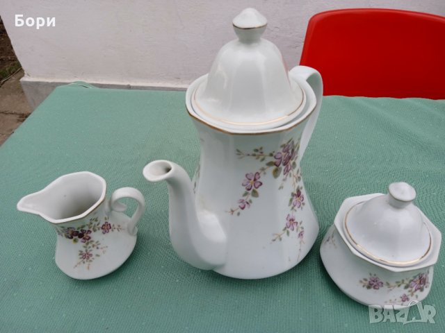 Български порцелан 3 части, снимка 3 - Аксесоари за кухня - 35859885