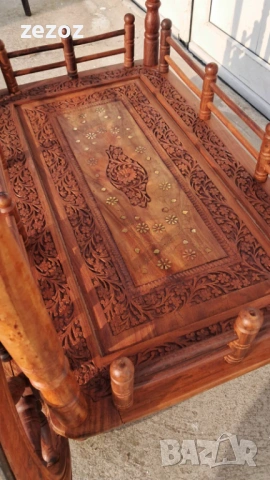 Количка за сервиране масив, снимка 6 - Маси - 53719712