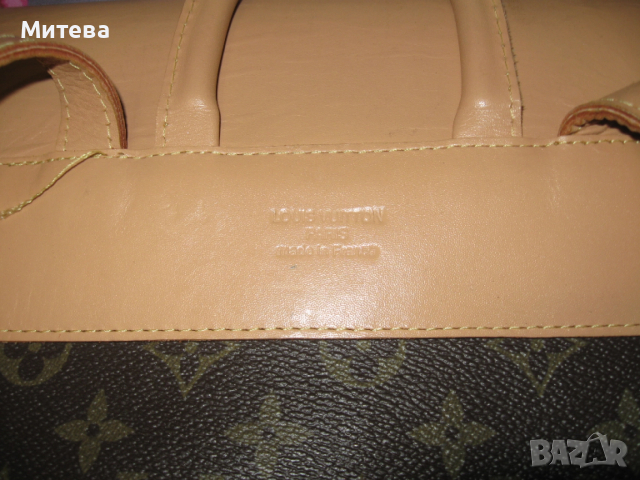 Louis Vuitton дамска раница естествена кожа, снимка 4 - Раници - 52591427