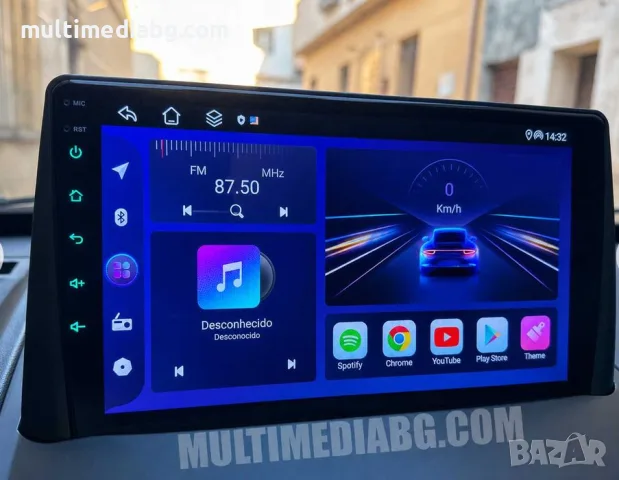 Renault Megane 2 2002г-2009 Мултимедия Навигация Android, снимка 5 - Аксесоари и консумативи - 49859632