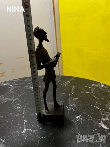 Дървена статуетка Дон Кихот , снимка 6 - Антикварни и старинни предмети - 53566306