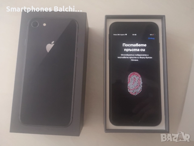 Iphone 8 Space Grey-100%Battery health , снимка 5 - Apple iPhone - 52058918