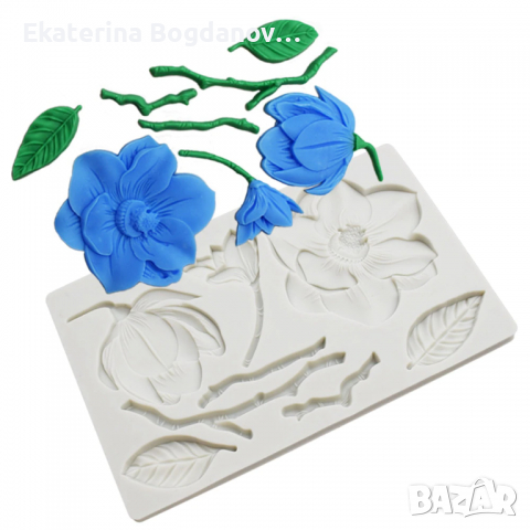 Силиконов молд цвете