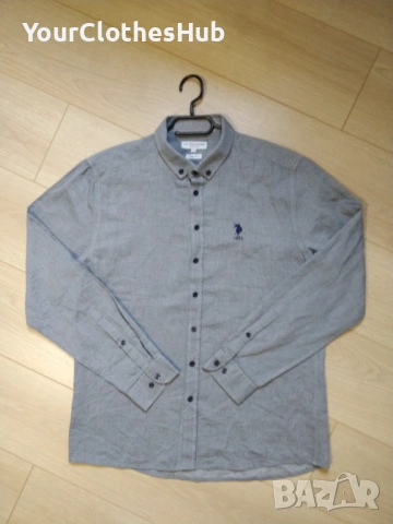 U.S. Polo Assn. L size Мъжка риза с дълъг ръкав