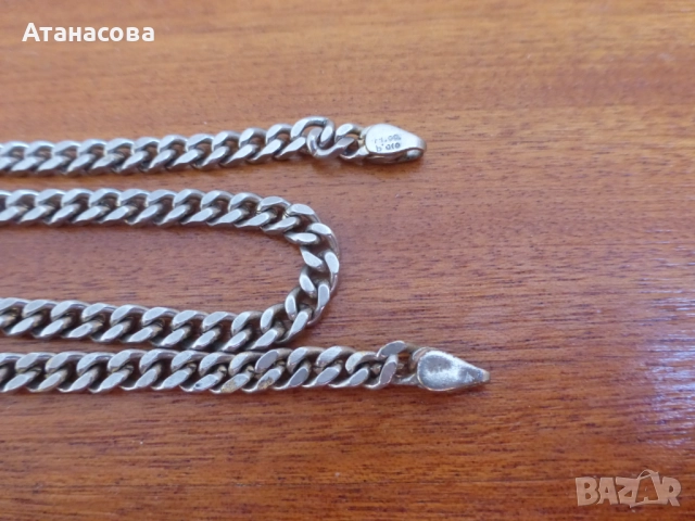 Позлатена верижка синджир ланец, снимка 7 - Колиета, медальони, синджири - 52909235