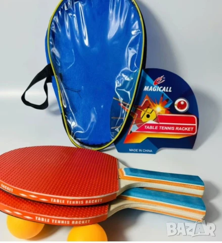 Комплект хилки и топчета за тенис на маса