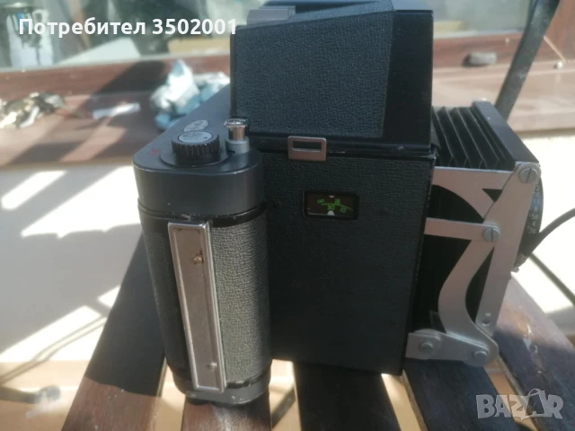 Marshall Press Camera Ролфилм 6х9 камера + Nikkor-Q Nippon Kogaku 105 mm обектив, снимка 7 - Камери - 50983201