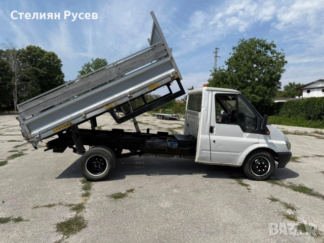  Ford transit 2.4 90кс САМОСВАЛ / Дясна дирекция -номер на рама е набита на колонката на вратата от , снимка 2 - Бусове и автобуси - 51972486