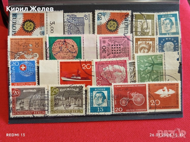 Стари пощенски марки от цял свят смесени ШВЕЙЦАРИЯ,ГДР за КОЛЕКЦИЯ ДЕКОРАЦИЯ 51605