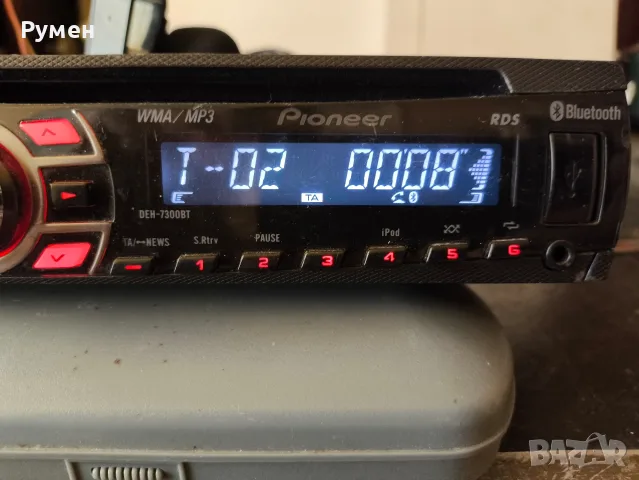 Авто cd Pioneer deh-7300bt, снимка 3 - Аксесоари и консумативи - 55785802
