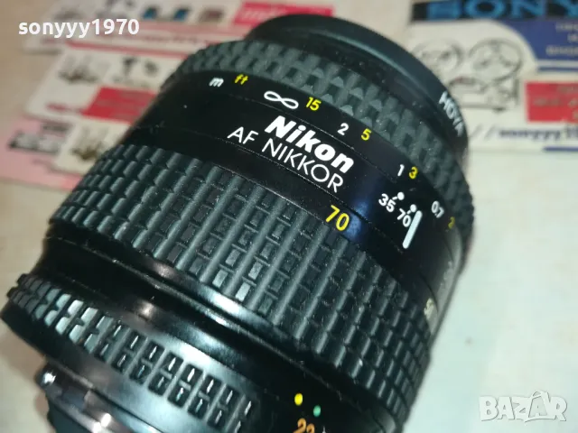 NIKON MADE IN JAPAN-ОБЕКТИВ ВНОС SWISS 0111241616, снимка 3 - Обективи и филтри - 47803676