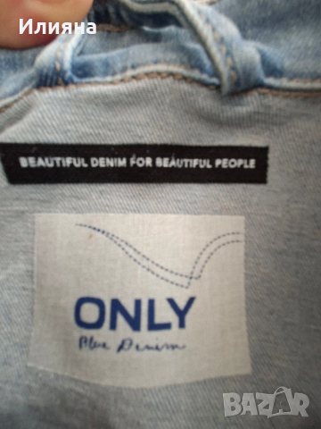 Only дънково яке, размер S, снимка 2 - Якета - 51870775