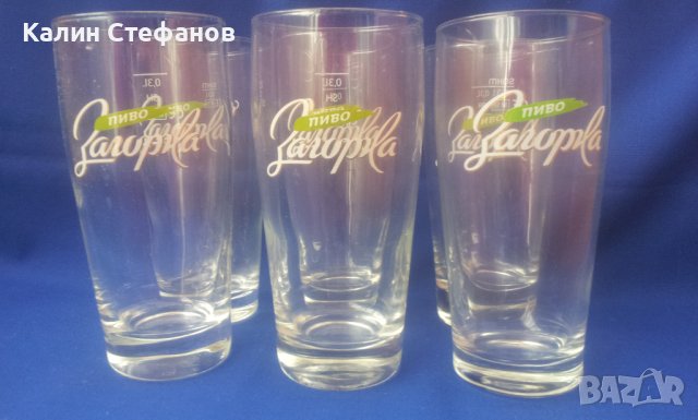 Чаши Загорка, 6 бр , снимка 4 - Чаши - 41123904