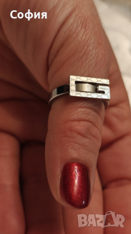 Уникален пръстен, снимка 4 - Пръстени - 44570299