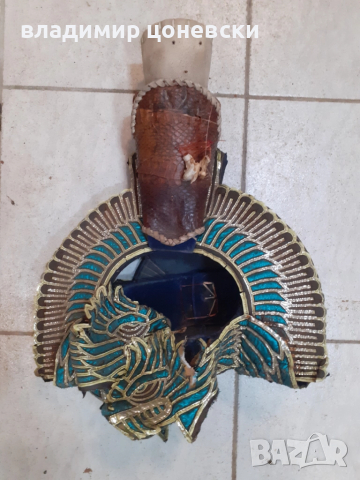 Много стара,автентична ритуална маска на маите от Перу