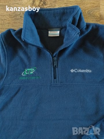 COLUMBIA Men's Half Zip Fleece - страхотен мъжки полар КАТО НОВ, снимка 6 - Спортни дрехи, екипи - 42554107