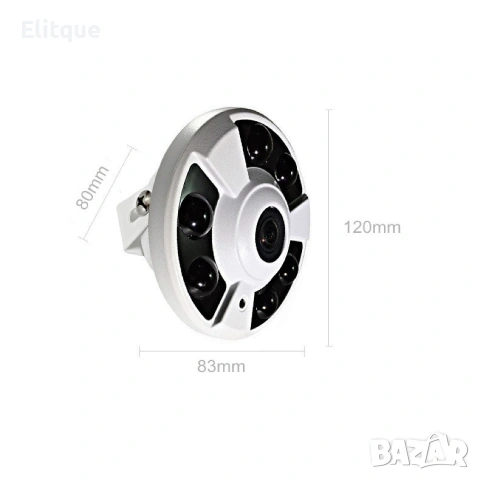 1316 Панорамна 360° HD камера, снимка 9 - Камери - 53106510