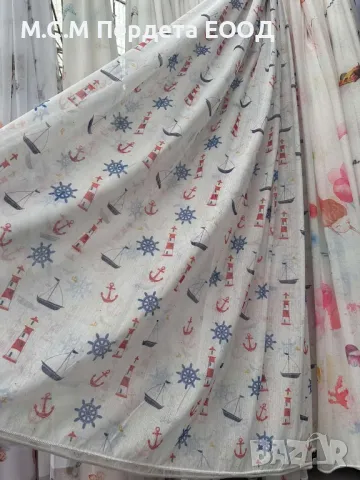 Плат за детски пердета , снимка 3 - Пердета и завеси - 50234274