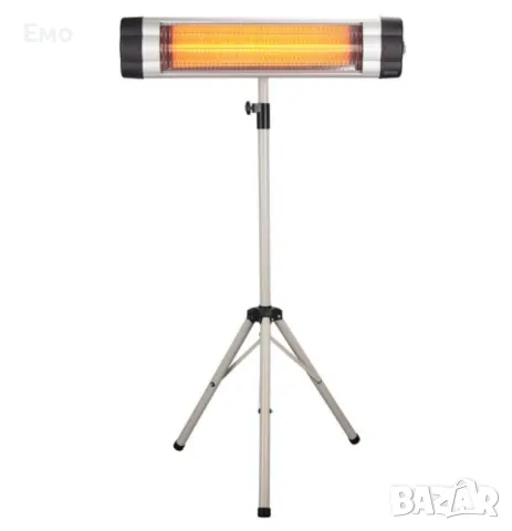 Печка , кварцова, 1500W, инфрачервена, стояща/стенна