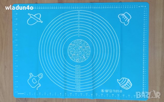 Силиконова подложка за месене 64/45см-10лв, снимка 6 - Аксесоари за кухня - 40712487