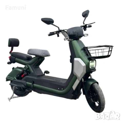 Електрически скутер GT-1000 1200W (Зелен) 2026