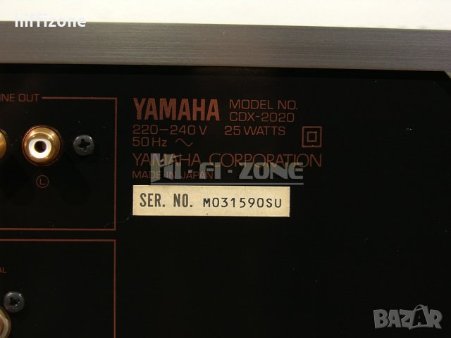 CD PLAYER Yamaha cdx 2020, снимка 11 - Ресийвъри, усилватели, смесителни пултове - 35830821