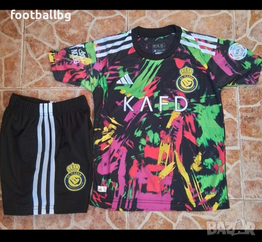 CR7 ❤️⚽️ детско юношески футболни екипи ❤️⚽️ Ал Насър , снимка 5 - Футбол - 42210268