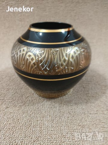 Колекционерска ваза, стъкло., снимка 3 - Антикварни и старинни предмети - 40674857