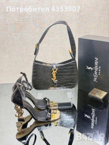  Saint Laurent чанта, снимка 7 - Сандали - 53437860