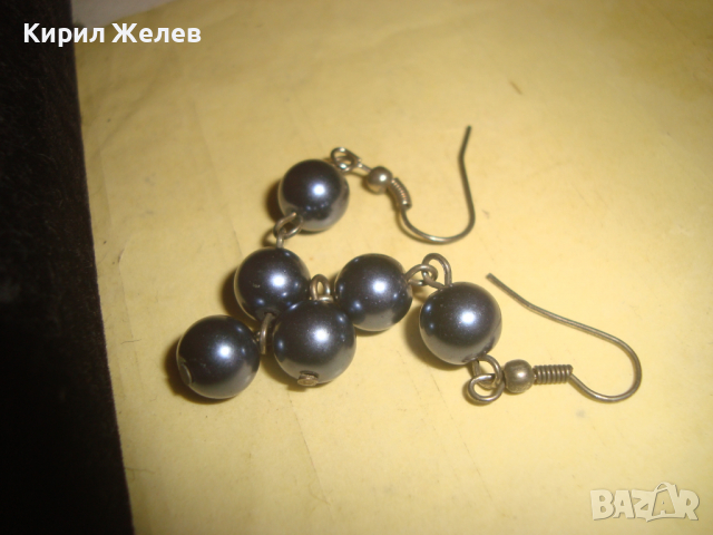 КРАСИВИ НЕЖНИ ПЕРЛЕНИ АР НУВО СТИЛ ОБЕЦИ 10001, снимка 5 - Обеци - 36439072