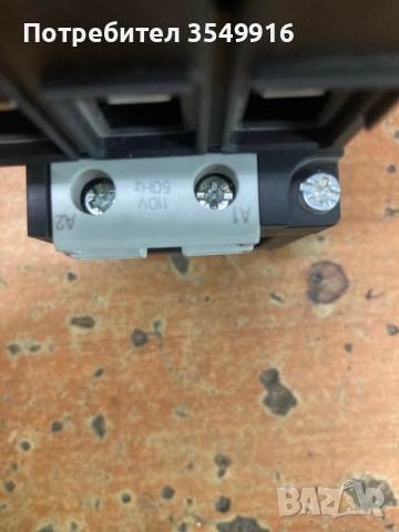 Контактор Siemens 22KW,бобинА 110V AC, снимка 2 - Други машини и части - 51637881