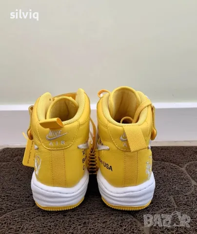 Nike Air Force 1 Mid x Off-White , снимка 6 - Маратонки - 47379109