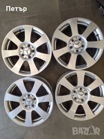 ОРИГИНАЛНИ АЛУМИНИЕВИ ДЖАНТИ МЕРЦЕДЕС /W204/-5x112х66.6-17цола