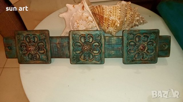  мароканска закачалка в тюркоазеносиньо, снимка 4 - Декорация за дома - 40953336