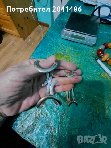 Сребърни дизайнерски     гривни и колие, снимка 6 - Гривни - 53213846