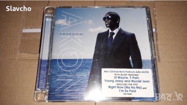 Компакт диск на  - Akon – Freedom (2008, CD)