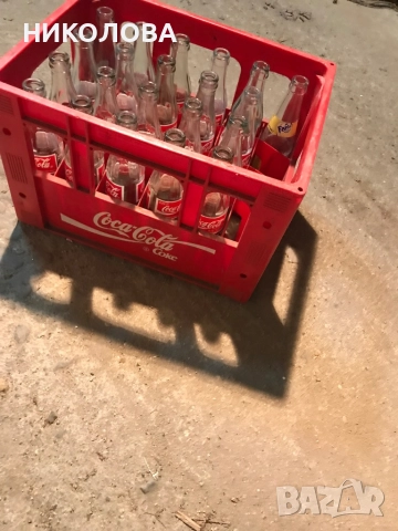 Ретро бутилки Кока кола 250мл с каса, снимка 3 - Колекции - 51934267