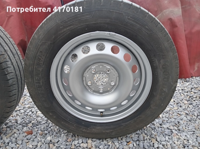 джанти с гуми за мерцедес Вито виано 16цола перфектни , снимка 2 - Гуми и джанти - 51959079