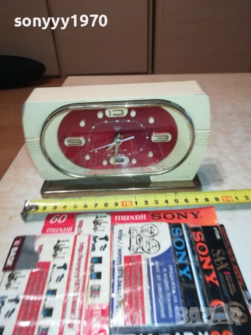 МЕХАНИЧЕН БУДИЛНИК ОТ СОЦА 2510252102, снимка 9 - Антикварни и старинни предмети - 52180602