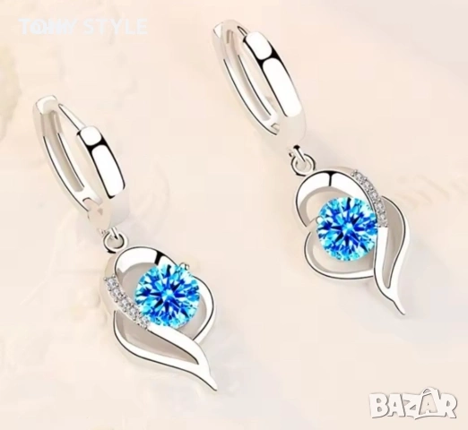 Нови Сребърни Дамски Обеци 