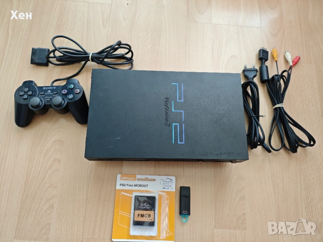 Sony PS2 FAT - хакнат - качени игри - Playstation 2