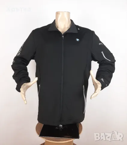 Puma BMW - Оригинално мъжко софтшел яке размер XL, снимка 6 - Якета - 48984681