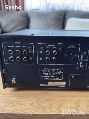 Hitachi HA-330, снимка 7 - Ресийвъри, усилватели, смесителни пултове - 52453869