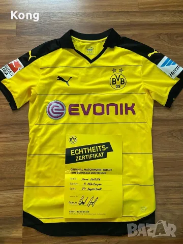 фланелка Borussia Dortmund BVB PUMA Brentford футболна тениска Борусия Дортмунд Германия Брентфорд 