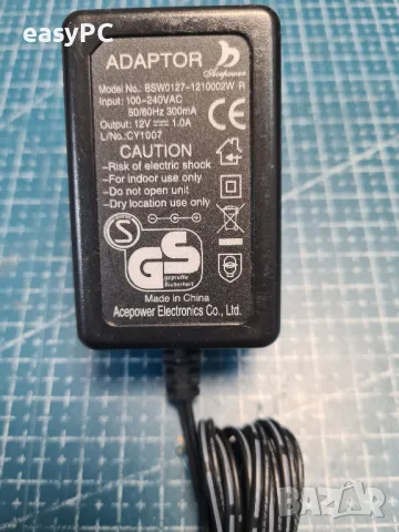 Оригинален захранващ адаптер ACEPOWER BSW0127-1210002W R 12V 1A