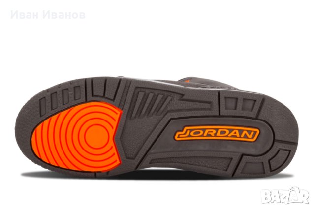 оригинални маратонки  Jordan 3 Retro Fear (GS), снимка 4 - Маратонки - 40792953