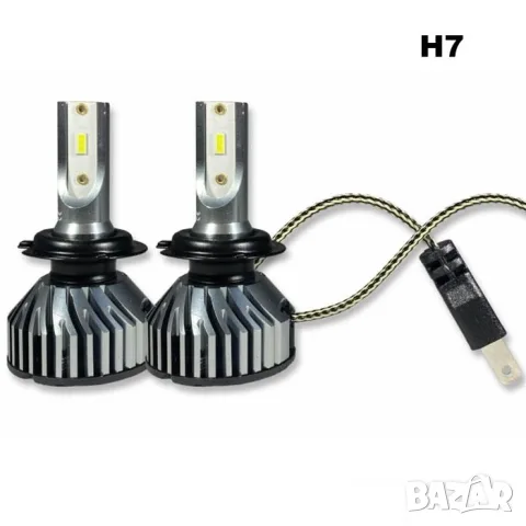 LED крушки Niken PRO H7 32W 6500K комплект 2 броя, снимка 2 - Аксесоари и консумативи - 55864756